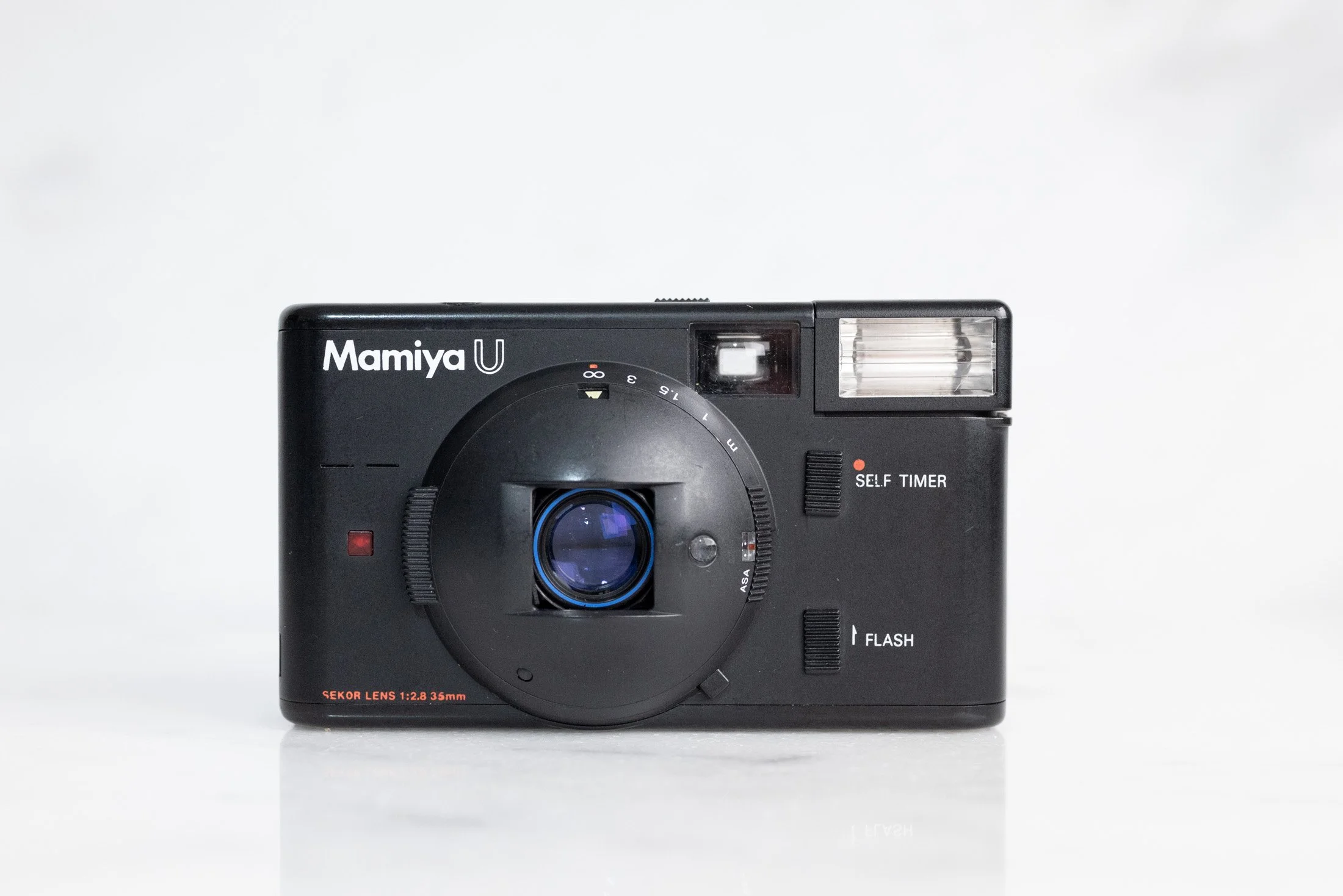Mamiya U Point and Shoot 35mm Film Camera - Fully Functional — F